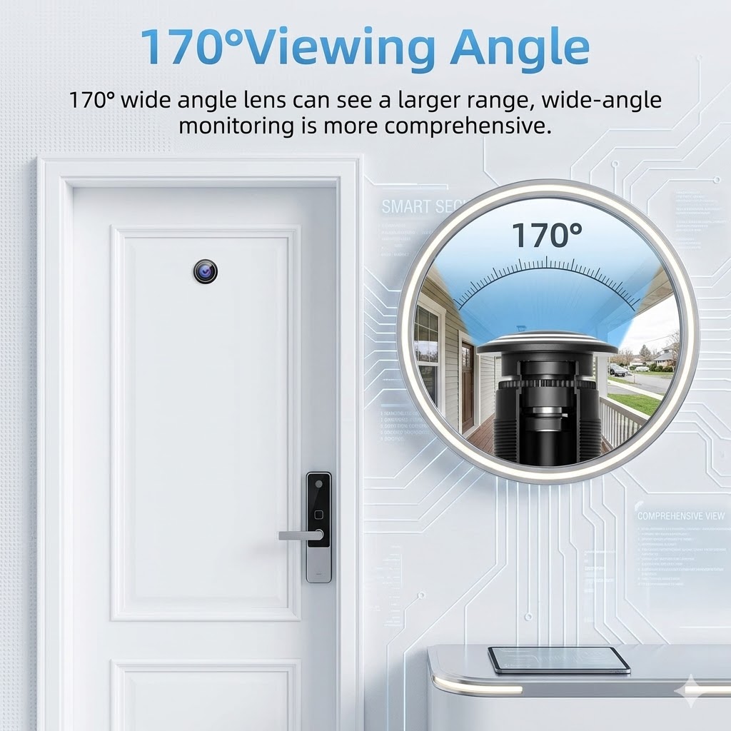 Kamera do wizjera w drzwiach 3 – Peephole Camera Viewer recenzja i cena