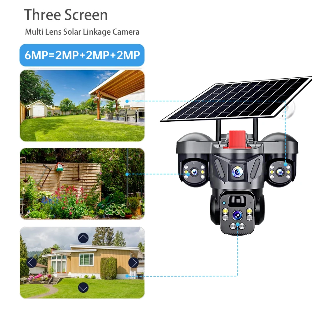 KERUI Zewnętrzna Kamera PTZ 6M – Home Security Video Cameras recenzja i cena