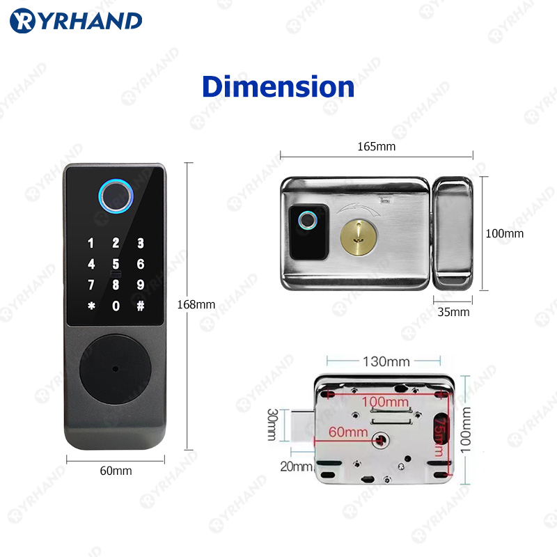Tuya inteligentny zamek wodood – Home Security Key recenzja i cena