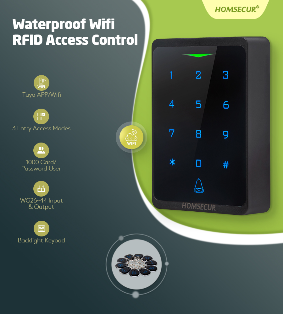 System kontroli dostępu WiFi R – Home Security Key Fob recenzja i cena