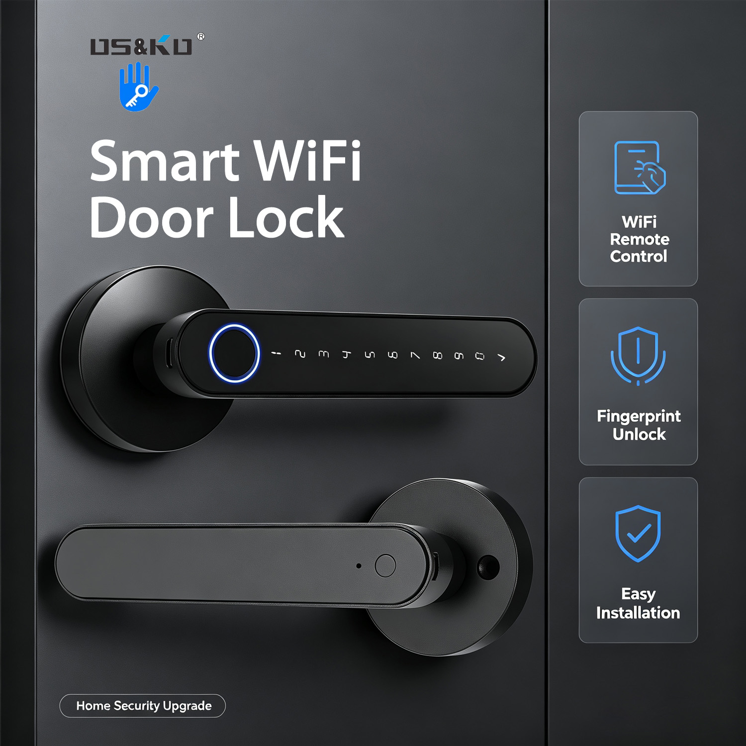Inteligentny cyfrowy zamek do  – Home Security Key recenzja i cena