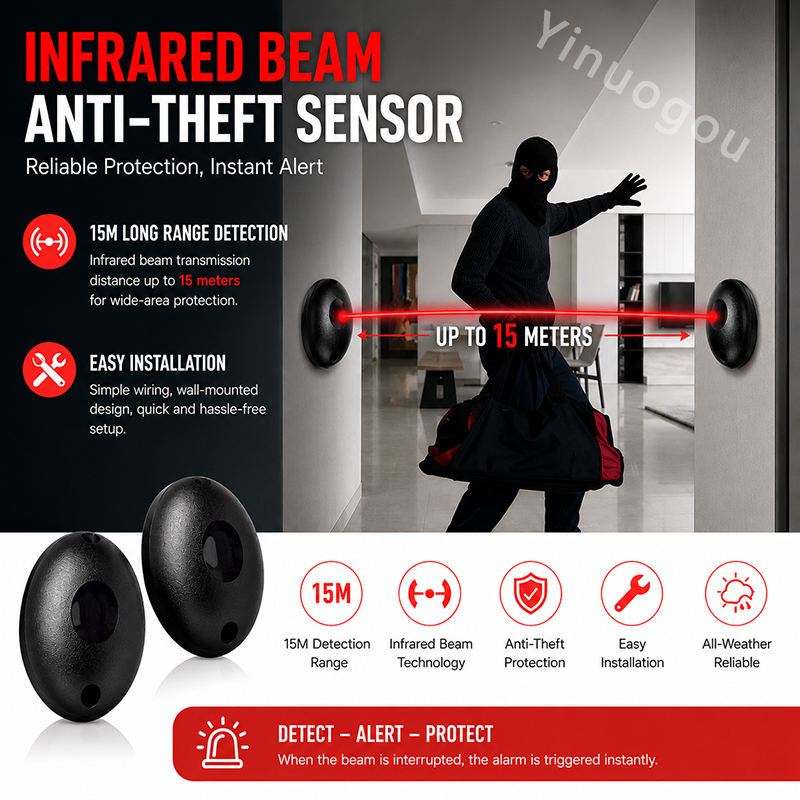 DC 12-24V pojedynczy czujnik w – Window Alarm Sensor recenzja i cena