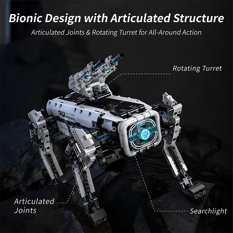 Techniczne STEM Programowanie  – Home Security Robot Dog recenzja i cena